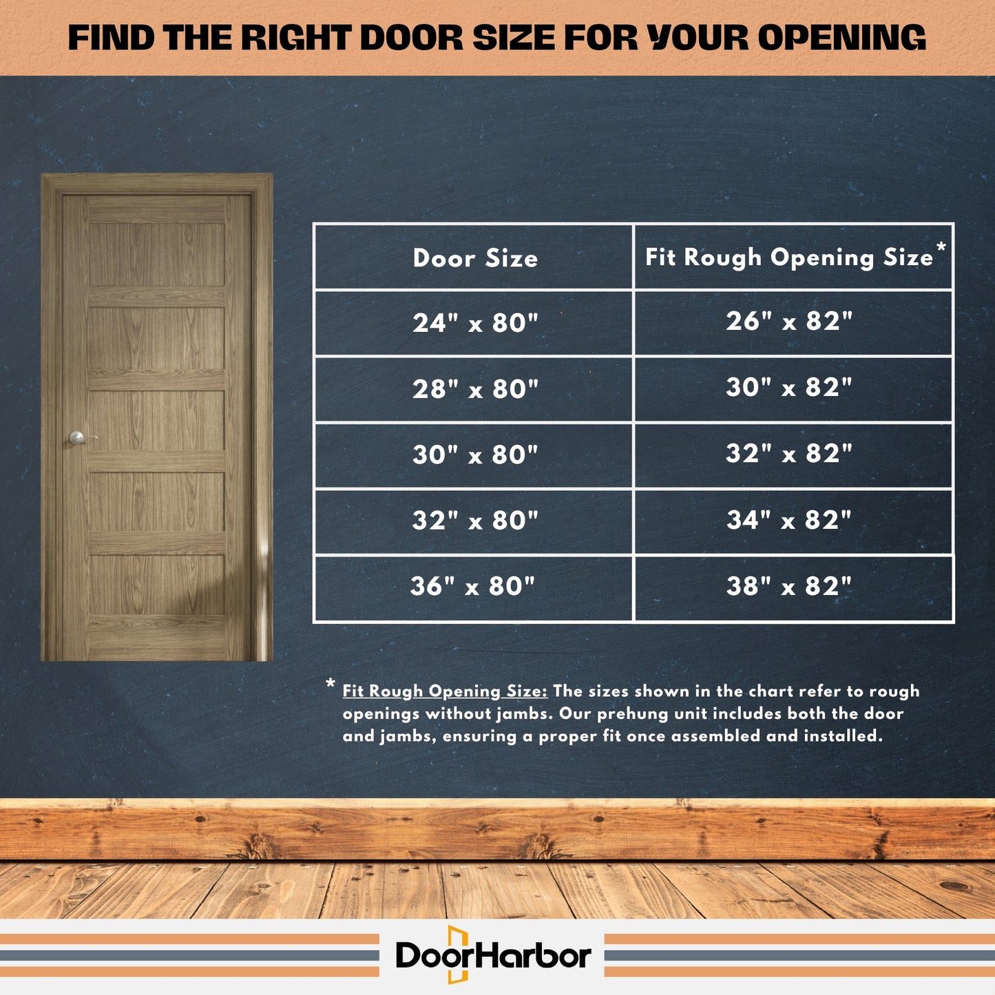 5-Panel Shaker Design Interior Door, Engineered Walnut Veneer Finish, Solid Core
